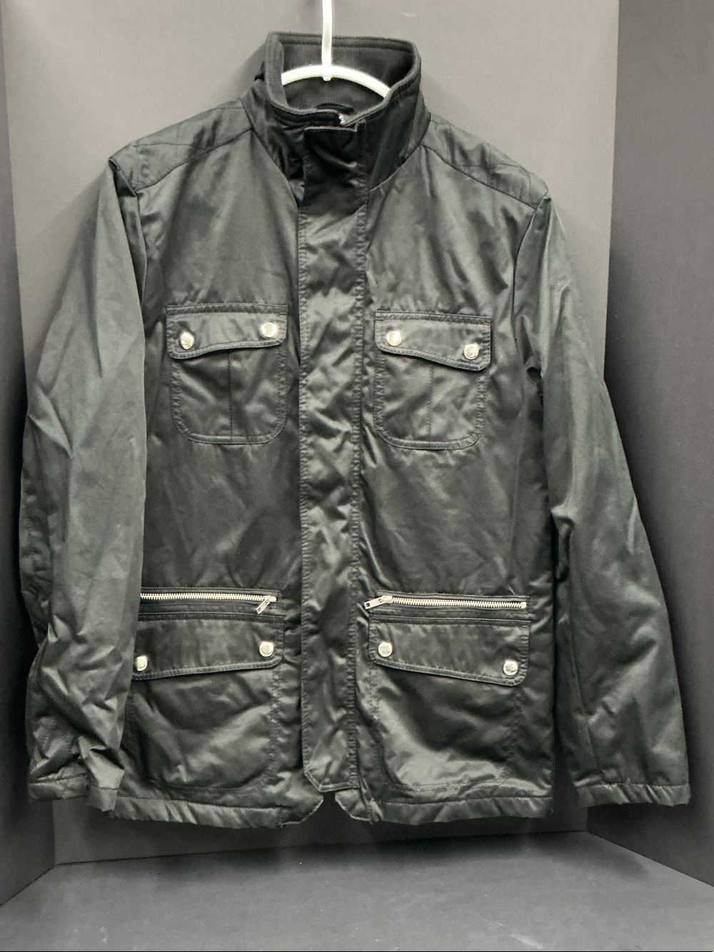 H&M Black Utility Field Jacket